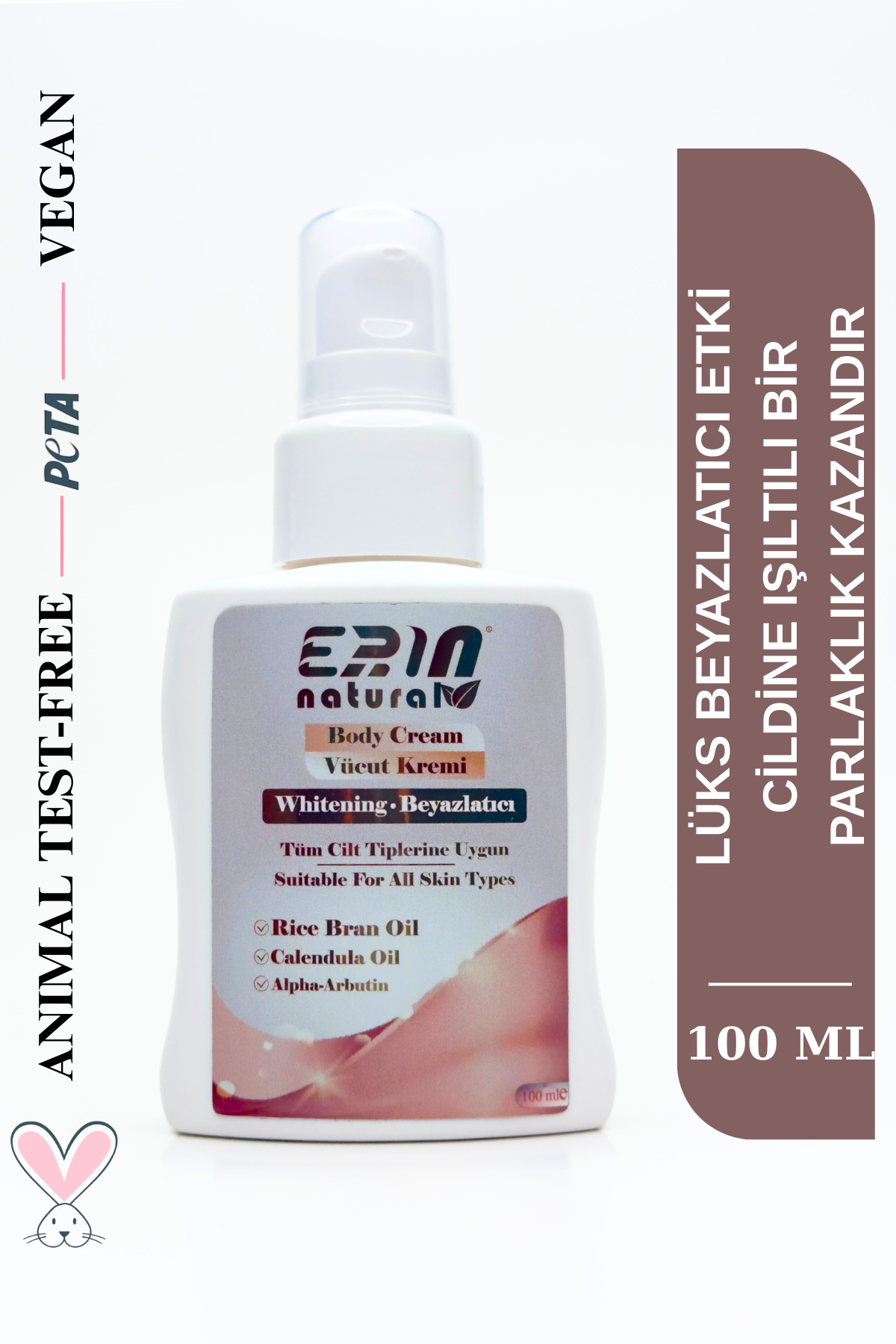 Renk Açıcı Ve Eşitleyici Vücut Kremi 100 ml