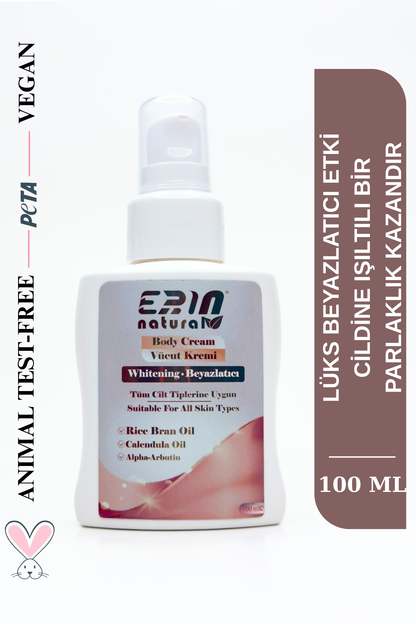 Renk Açıcı Ve Eşitleyici Vücut Kremi 100 ml