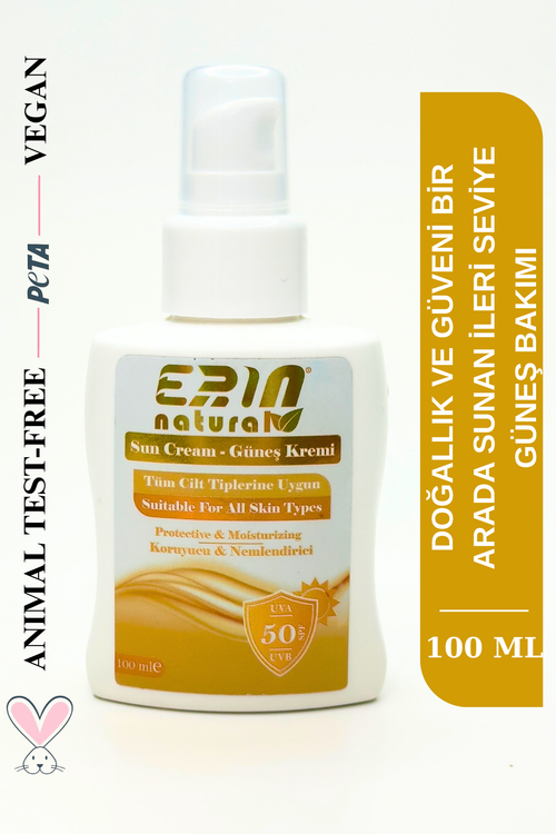 Güneş Kremi Yüksek Koruma 50 SPF 100 ml