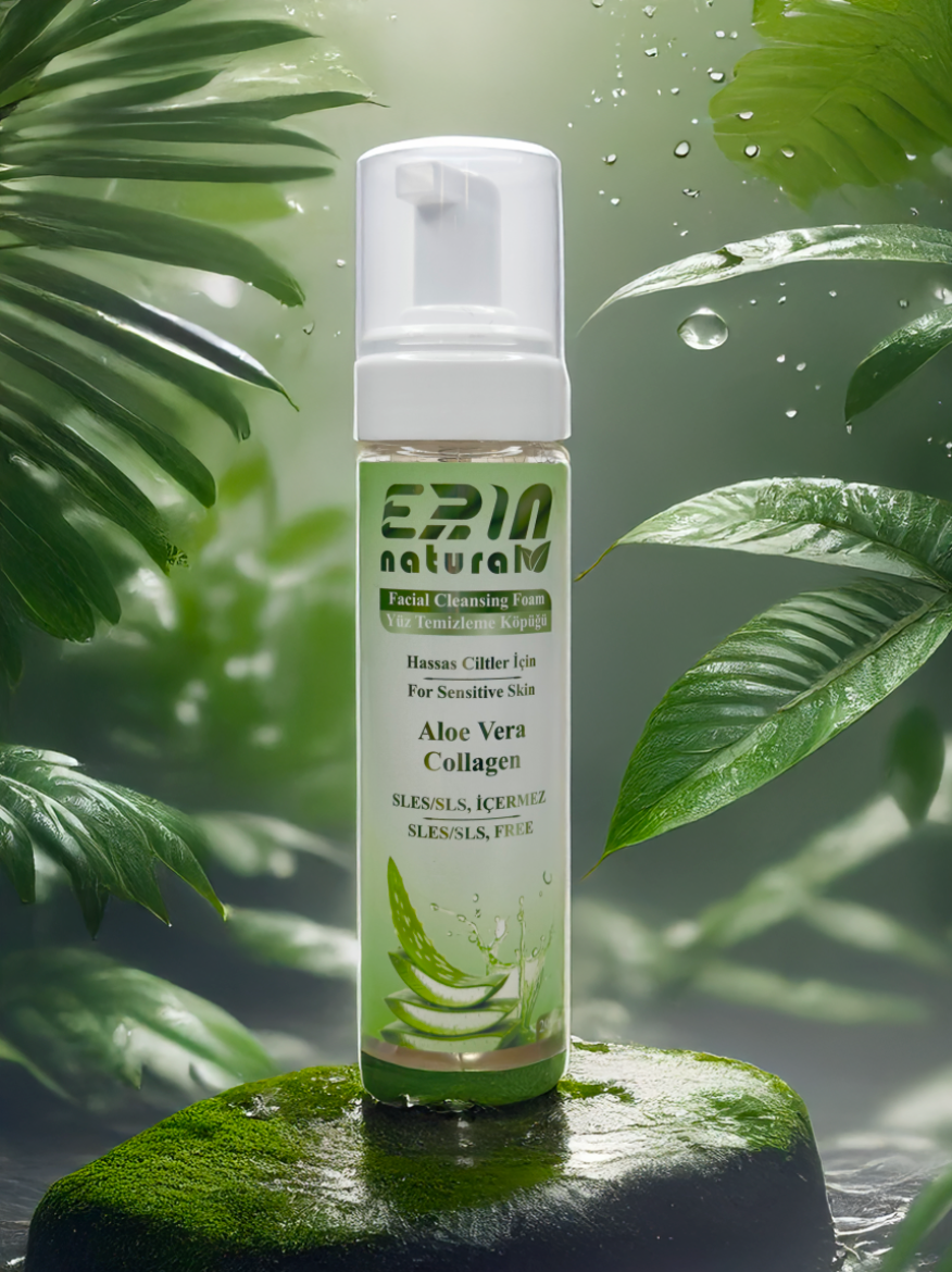 Nemlendirici Besleyici Yüz Temizleme Köpüğü Hassas Cilt Için - Sülfatsız 200 ml