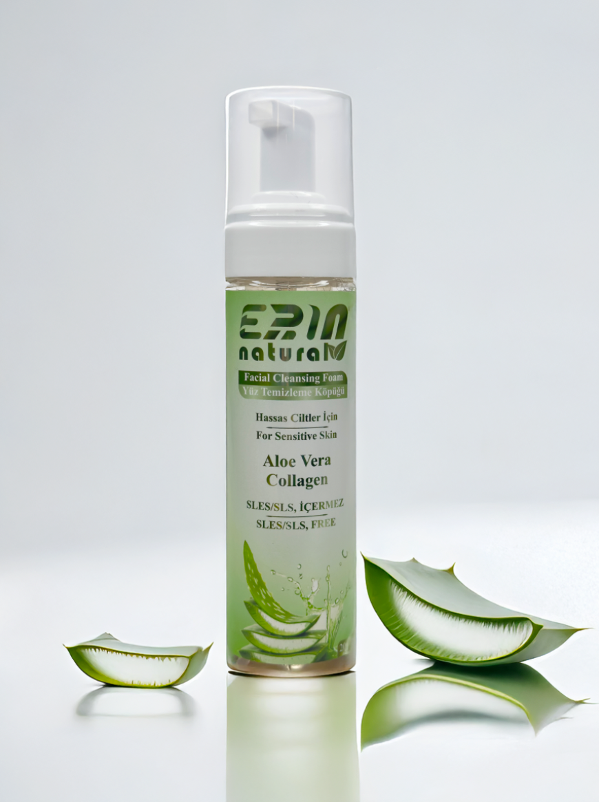 Nemlendirici Besleyici Yüz Temizleme Köpüğü Hassas Cilt Için - Sülfatsız 200 ml