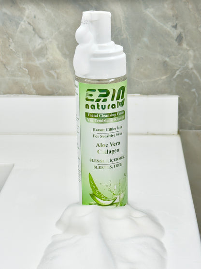 Nemlendirici Besleyici Yüz Temizleme Köpüğü Hassas Cilt Için - Sülfatsız 200 ml