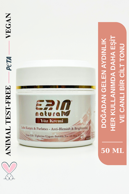 Leke Karşıtı Yüz Bakım Kremi 50 ml