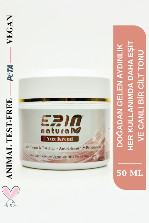 Leke Karşıtı Yüz Bakım Kremi 50 ml