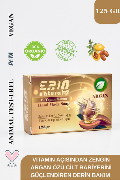 El Yapımı Argan Yağlı Sabun 125 gr