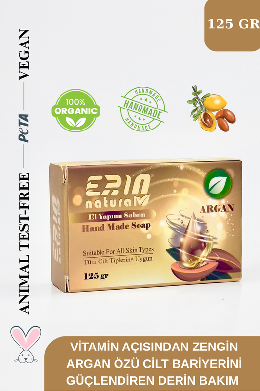 El Yapımı Argan Yağlı Sabun 125 gr