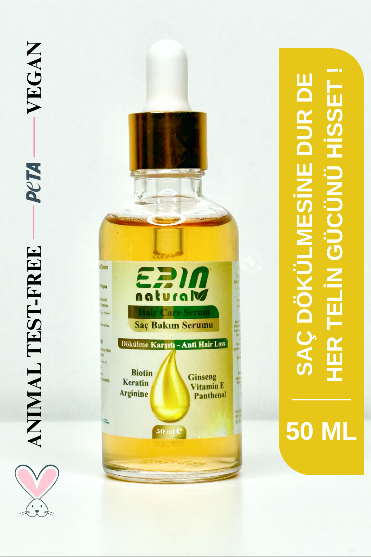 Dökülme Karşıtı Saç Bakım Serumu 50 ML