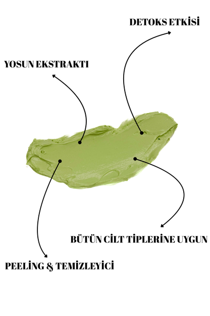 Siyah Nokta Karşıtı Detoks Yüz Maskesi 100 ml