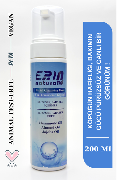 Besleyici Yüz Temizleme Köpüğü Sülfatsız 200 ml